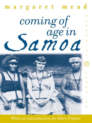 cover image of Coming of Age in Samoa